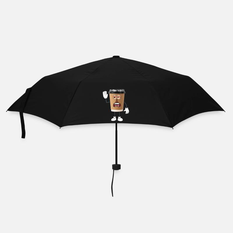 coffee to go - Umbrella (small) - black
