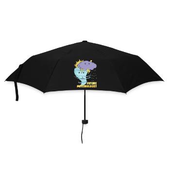 Future meteorologist - Umbrella (small) - black - Front
