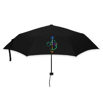 I AM - Parapluie standard - noir - Devant