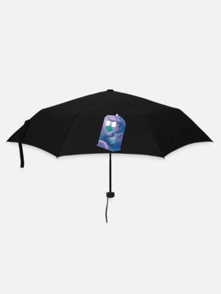 All The Wonders - Regenschirm (klein) - Schwarz