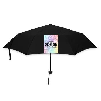 never stop - Regenschirm (klein) - Schwarz - Vorne