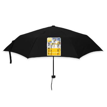 Eishockey Spieler Eishockeyspieler Sport Fan Team - Regenschirm (klein) - Schwarz - Vorne