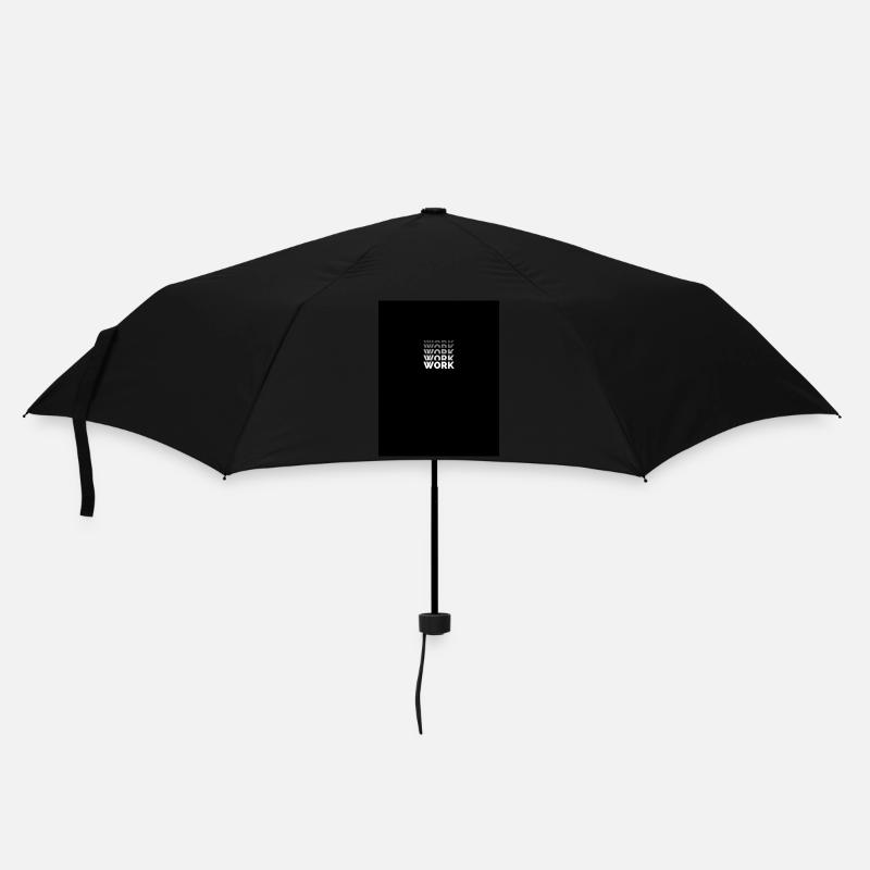 ARBEIT - Regenschirm (klein) - Schwarz