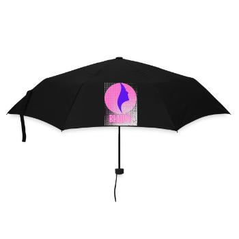 women - Regenschirm (klein) - Schwarz - Vorne