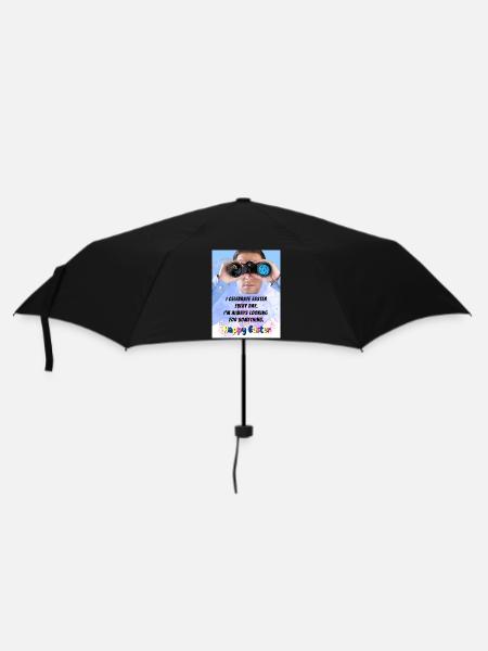 Ostern Joyeuses Pâques Je célèbre Pâques tous les jours. - Parapluie standard - noir