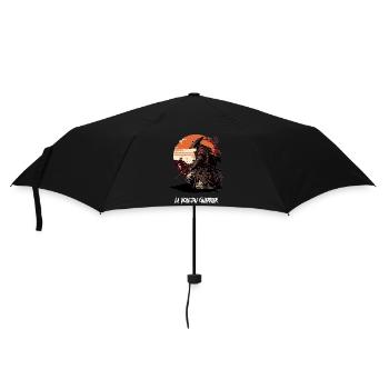 La voie du guerrier - Parapluie standard - noir - Devant
