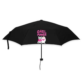 Girl power - Umbrella (small) - black - Front
