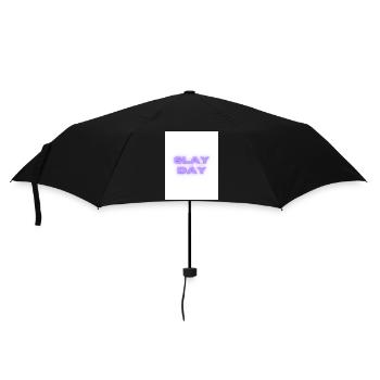 cold smooth tasty 12 - Regenschirm (klein) - Schwarz - Vorne