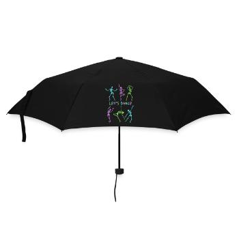 Lets Dance Skeletons - Umbrella (small) - black - Front