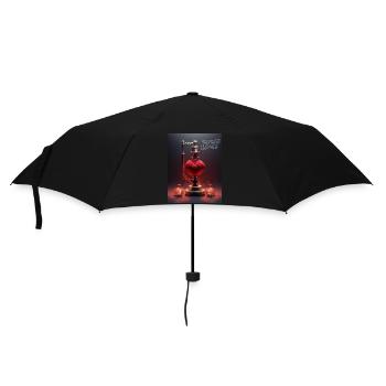 Shisha Lover Futuristic - Umbrella (small) - black - Front