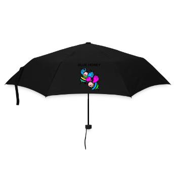 Abeilles - Parapluie standard - noir - Devant