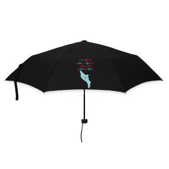 J'ai laissé mon cœur à l'île d'Oléron 2 - Parapluie standard - noir - Devant