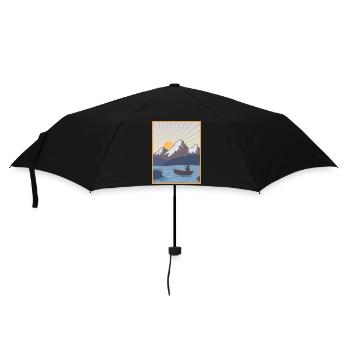Wassersport - Regenschirm (klein) - Schwarz - Vorne