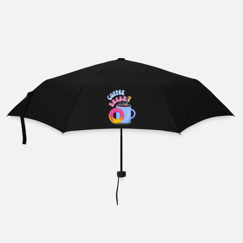 Pause-café? - Parapluie standard - noir