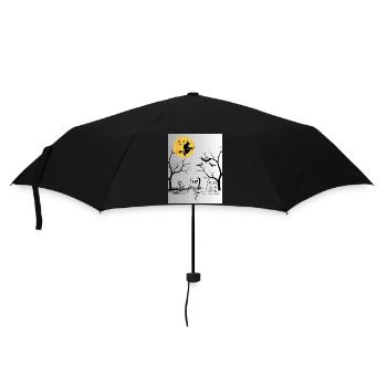 Halloween's Hello Vienna - Umbrella (small) - black - Front