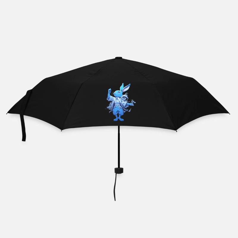 CONIGLI0 LIGHT BLUE - Umbrella (small) - black