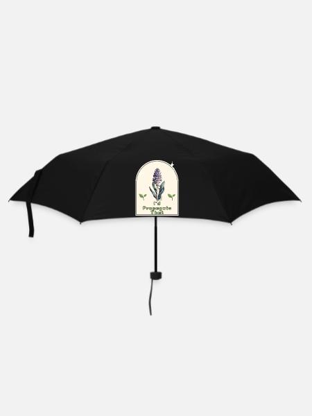 « Je propagerais ça » - Gardener’s Humor Indoor - Parapluie standard - noir