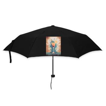 La bonne vie Happy Hour Cocktail - Parapluie standard - noir - Devant