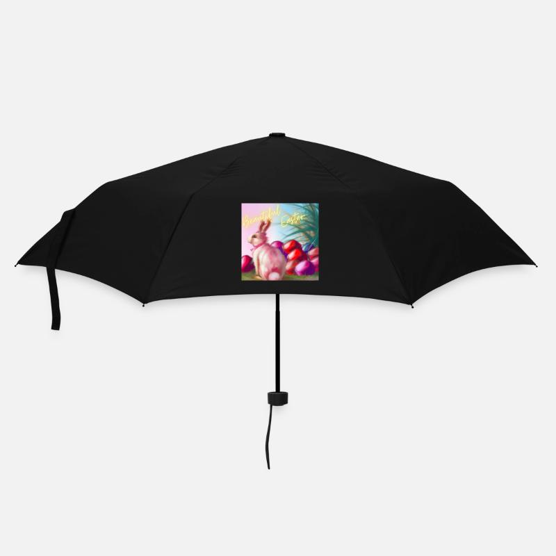 Bezaubernde Ostern - Regenschirm (klein) - Schwarz