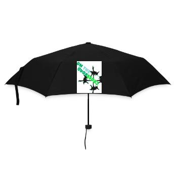 On the crossroad. At the crossroads. - Umbrella (small) - black - Front