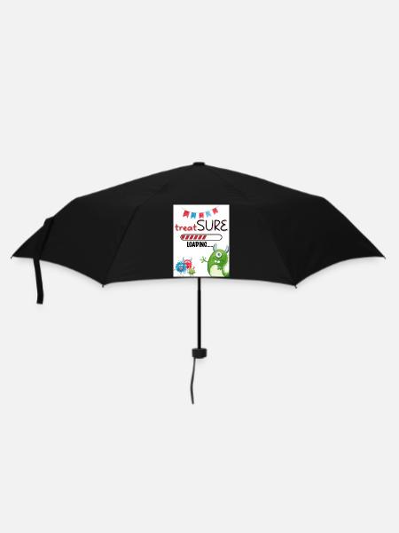 Behandlung. Fest. - Regenschirm (klein) - Schwarz