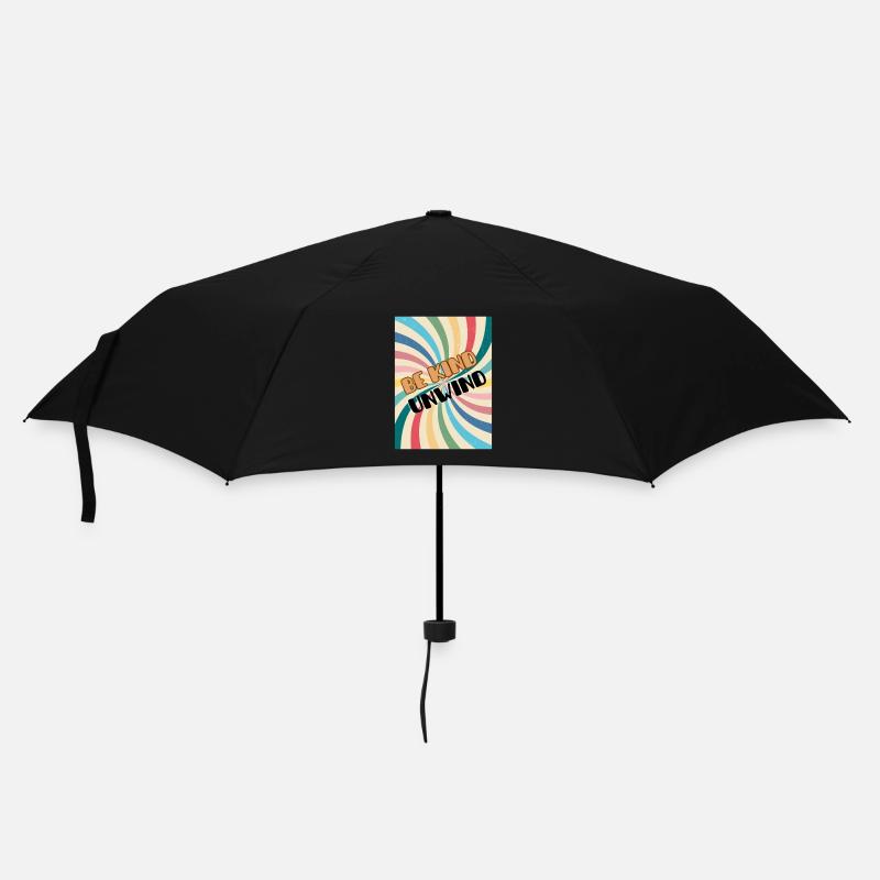 Be Kind Unwind - Umbrella (small) - black