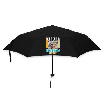 BEST DOG DAD Bulldog Dog Dogs Old English - Umbrella (small) - black - Front