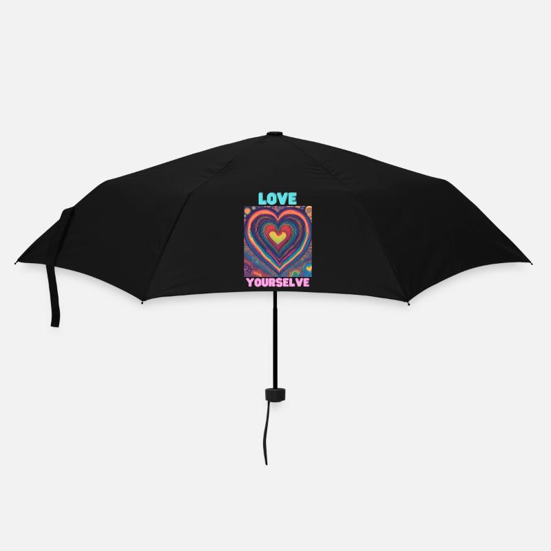 Aimez-vous - Parapluie standard - noir