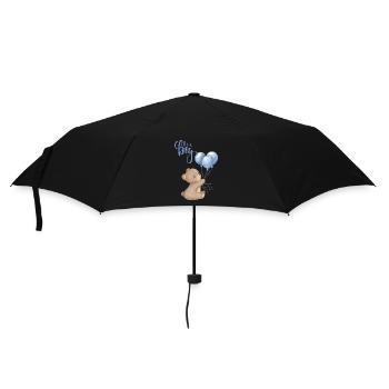 Its a boy - Umbrella (small) - black - Front