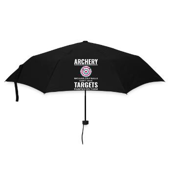 Archery Targets Archer Bullseye Shooting Sport - Umbrella (small) - black - Front