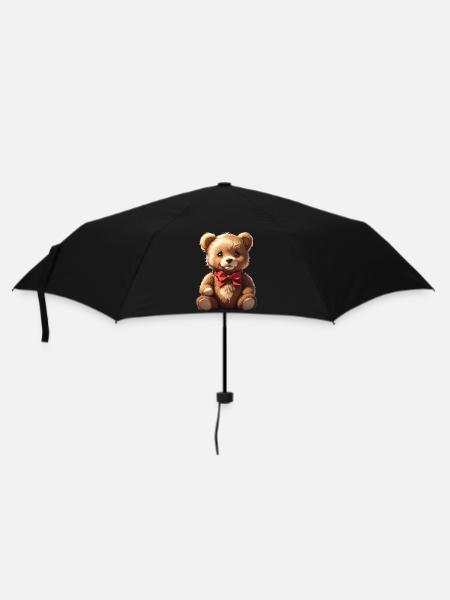 Teddy - Parapluie standard - noir