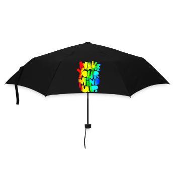 Vacation Late Summer Summer Vacation Holiday Sea Quote - Umbrella (small) - black - Front