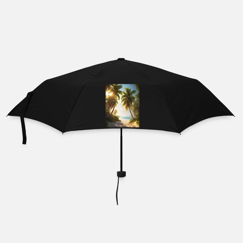 Summer Beach - Umbrella (small) - black