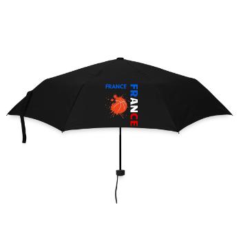 france basketball suporteurs design, basketball - Parapluie standard - noir - Devant