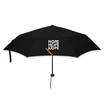 Hope in christ - Regenschirm (klein) - Schwarz - Vorne