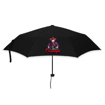 Tour de clown - Parapluie standard - noir - Devant