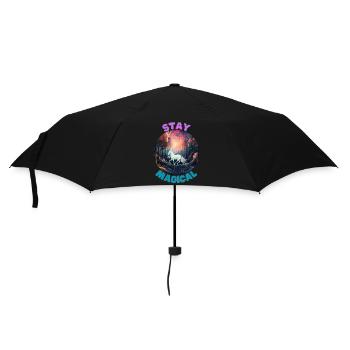 Unicorn2 - Umbrella (small) - black - Front