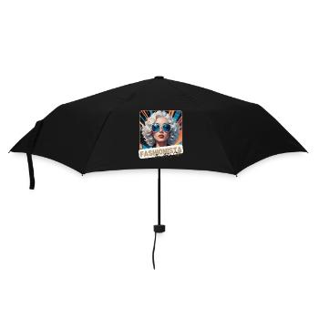 The Art of Style - Regenschirm (klein) - Schwarz - Vorne