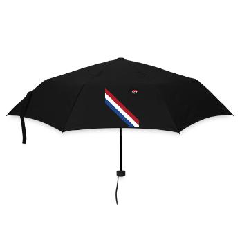 Großer niederländischer Sieg - Regenschirm (klein) - Schwarz - Vorne
