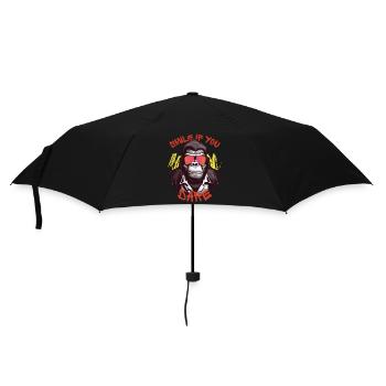 Smile If You Dare - Umbrella (small) - black - Front