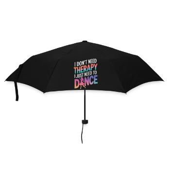 Tanzen Tänzer Tanzen - Regenschirm (klein) - Schwarz - Vorne
