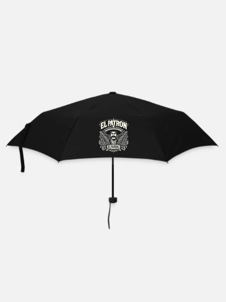 El Patron Sombrero Gangster Graphic - Umbrella (small) - black