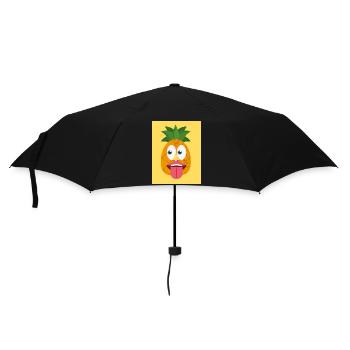 Happy Face - Umbrella (small) - black - Front
