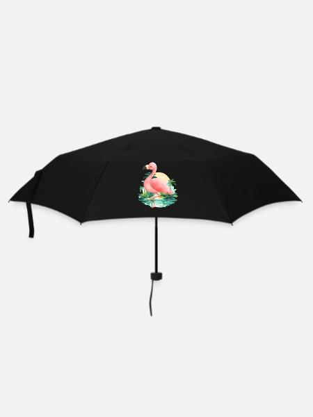Flamingo - Umbrella (small) - black