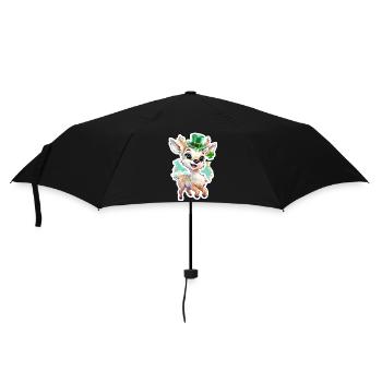 Cerf de la Saint-Patrick - Parapluie standard - noir - Devant