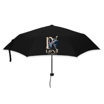Les chevaux aiment - Parapluie standard - noir - Devant