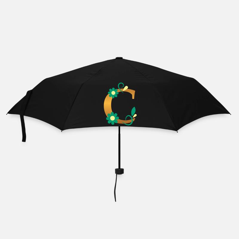 C - Regenschirm (klein) - Schwarz