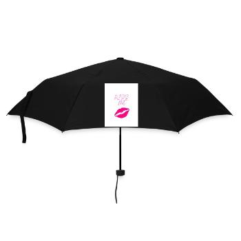 Kiss M e - Parapluie standard - noir - Devant