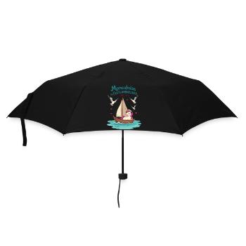 Naviguez licorne ahoy ! - Parapluie standard - noir - Devant