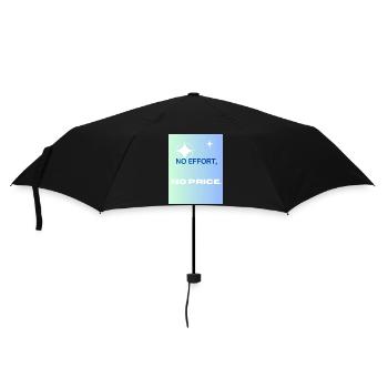 No effort no price - Parapluie standard - noir - Devant